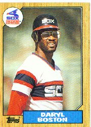 1987 Topps Baseball Cards      482     Daryl Boston